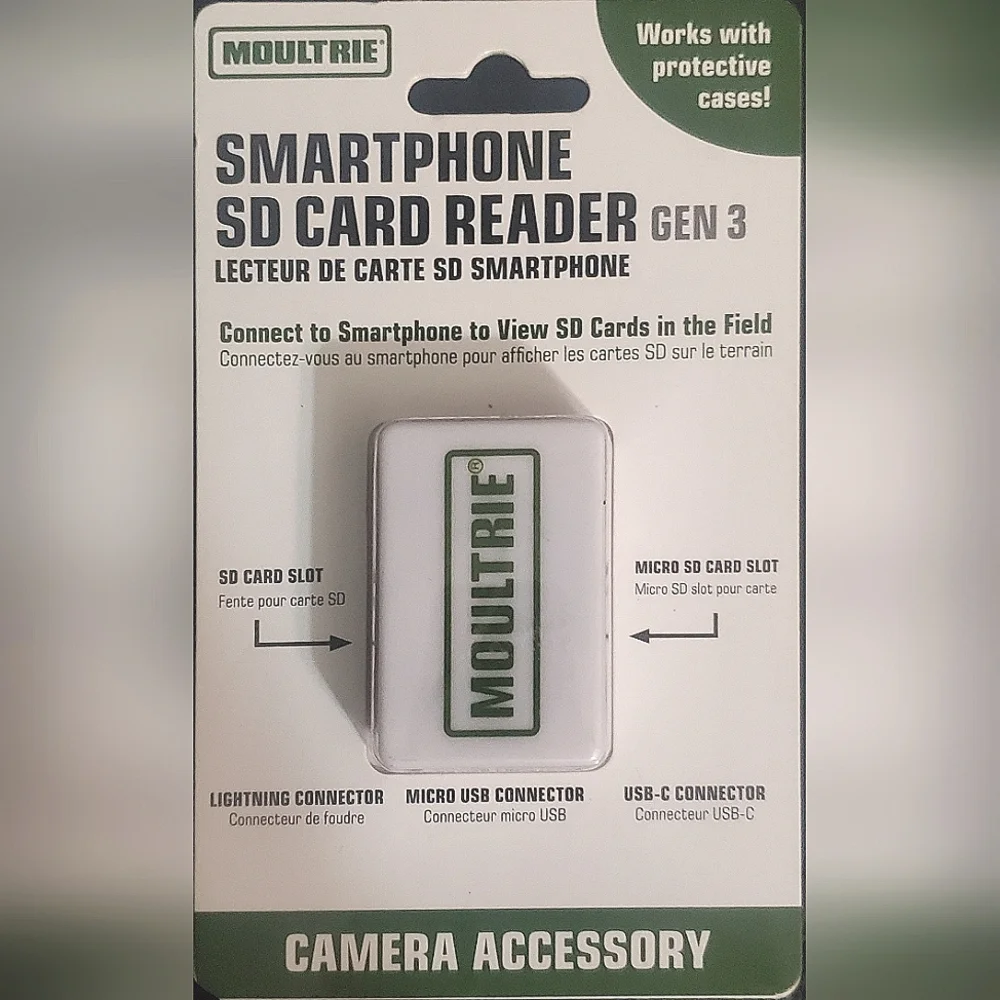 MOULTRIE Smartphone SD Card Reader